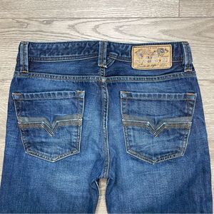 DIESEL LARKEE STRAIGHT Denim Jeans Mens Size 28 x 32 Dark Wash